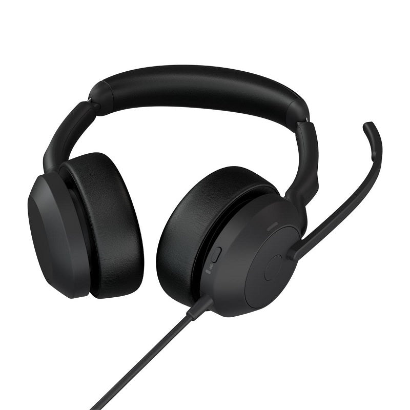 Jabra Evolve2 50 USB-A UC Stereo Headset - Black
