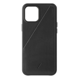 Native Union Clic Card Leather Case For iPhone 12 Pro Max - Black