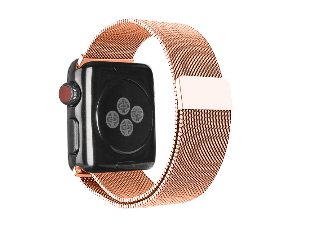 3sixT Mesh Band for Apple Watch 40-42mm - Rose Gold