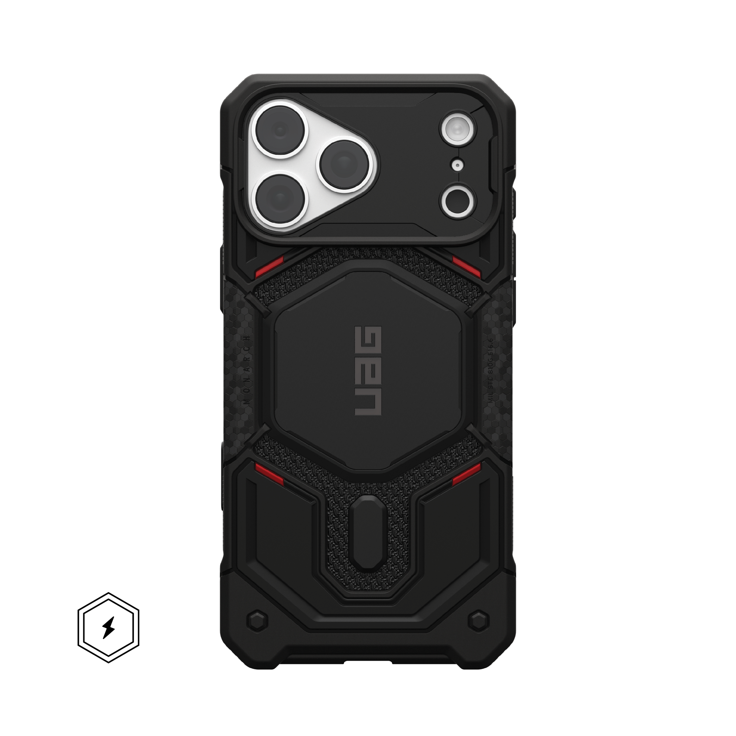 UAG Monarch Pro Case for iPhone 18 Pro Max / 17 Pro Max 6.9 - Kevlar Black