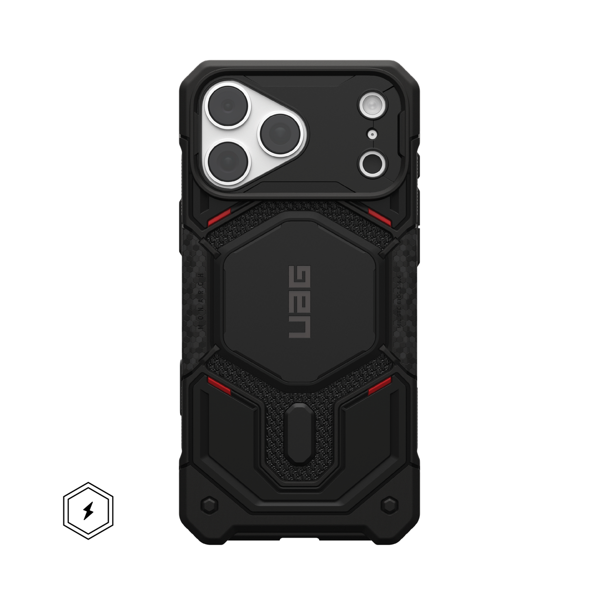 UAG Monarch Pro Case for iPhone 18 Pro Max / 17 Pro Max 6.9 - Kevlar Black