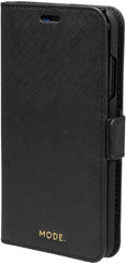 Dbramante1928 Milano Saffiano Leather Wallet Case iPhone Xs Max - Night Black