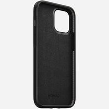 Load image into Gallery viewer, Nomad Rugged Case w/ Horween Leather For iPhone 12 Pro Max - BLACK - Mac Addict