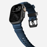 Nomad Rocky Point Band for Apple Watch 44-49 & Ultra 1 - 3 - Atlantic (Black Hardware)