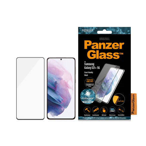 PanzerGlass Glass Screen Guard Samsung S21 PLUS 5G 6.7 inch Black