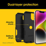 OtterBox Commuter iPhone 15 Pro 6.1 Case Black