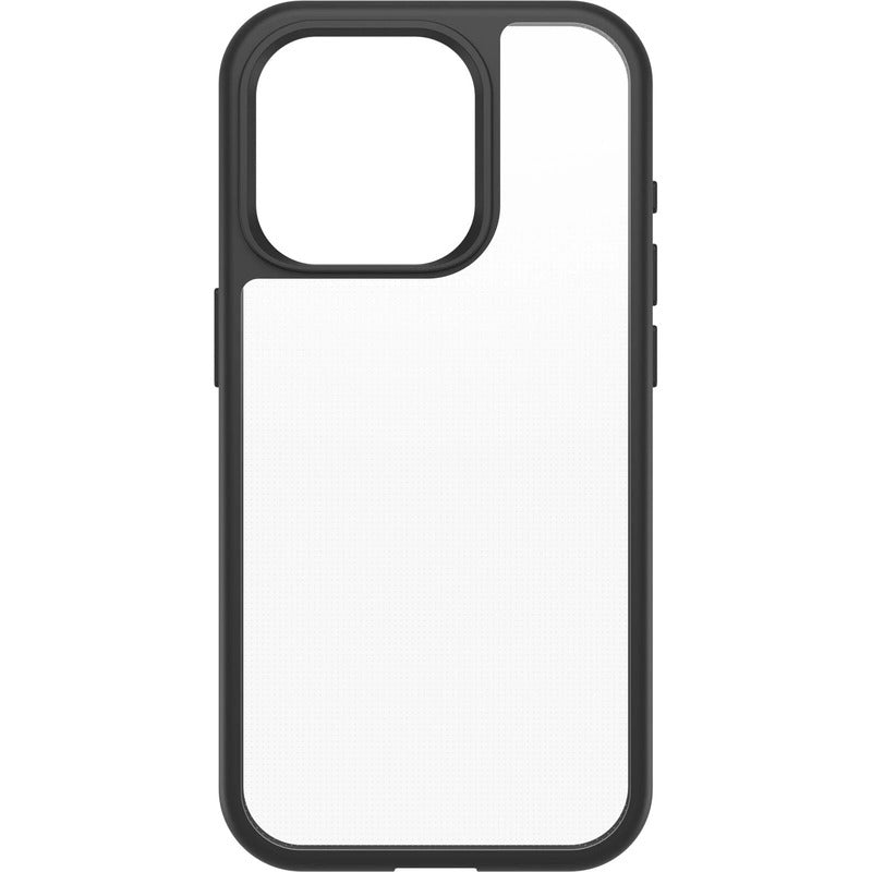 OtterBox React iPhone 15 Pro 6.1 Case Clear/Black