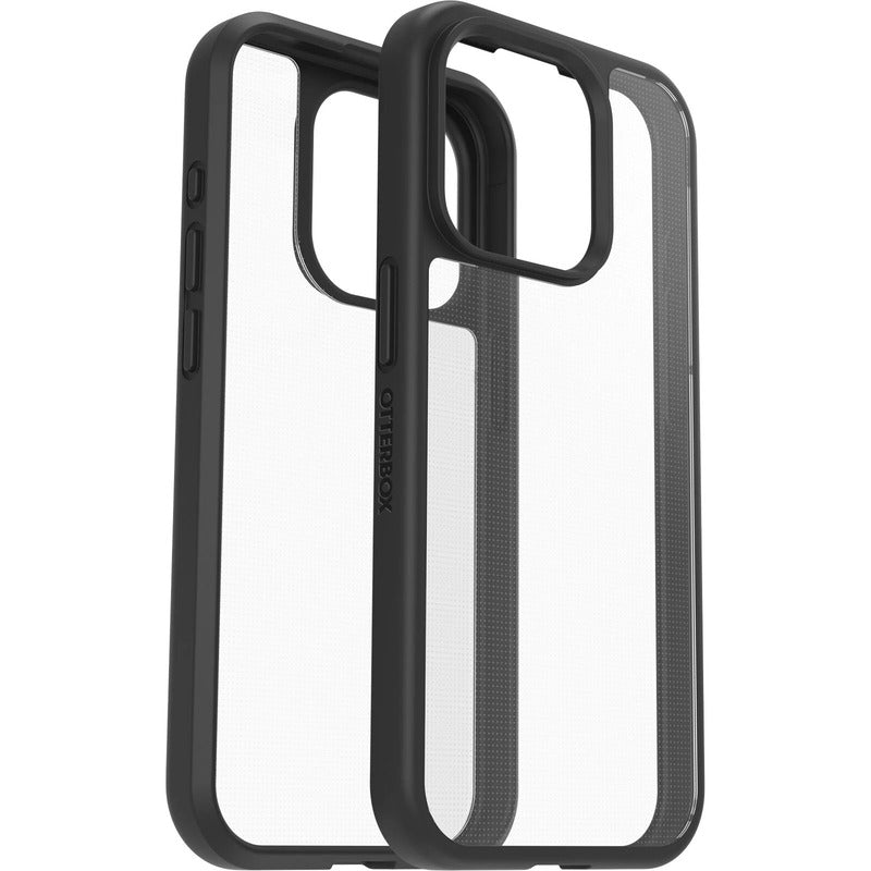 OtterBox React iPhone 15 Pro 6.1 Case Clear/Black