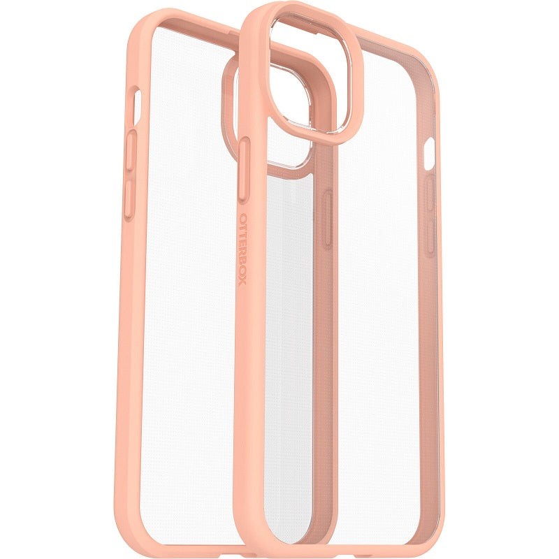 OtterBox React iPhone 15 Plus 6.7 Case Clear/Peach