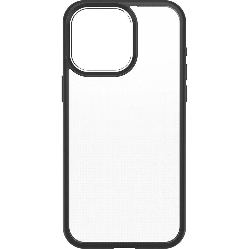 OtterBox React iPhone 15 Pro Max 6.7 Case Clear/Black