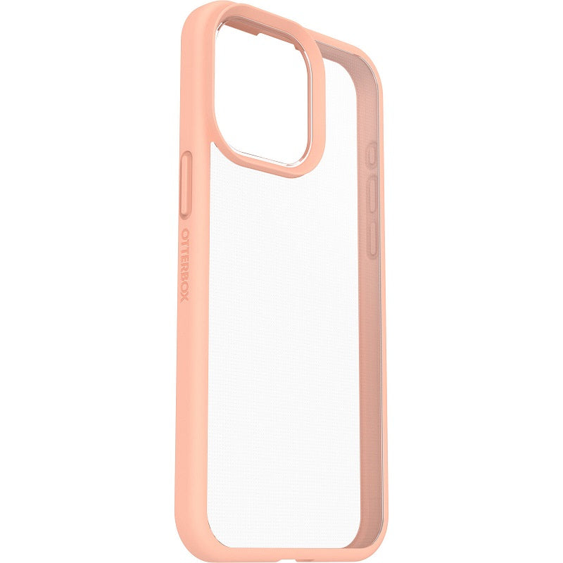 OtterBox React iPhone 15 Pro Max 6.7 Case Clear/Peach