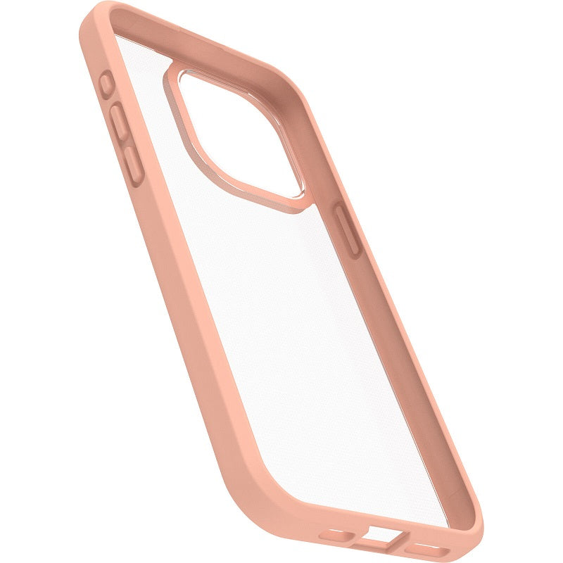 OtterBox React iPhone 15 Pro Max 6.7 Case Clear/Peach