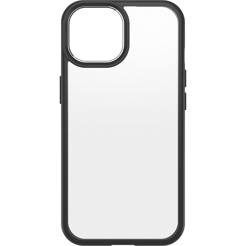 OtterBox React iPhone 15 Standard 6.1 Case Clear/Black