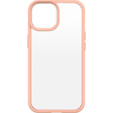 OtterBox React iPhone 15 Standard 6.1 Case Clear/Peach