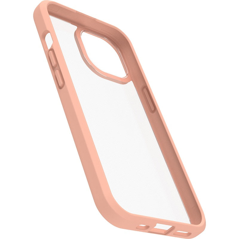 OtterBox React iPhone 15 Standard 6.1 Case Clear/Peach