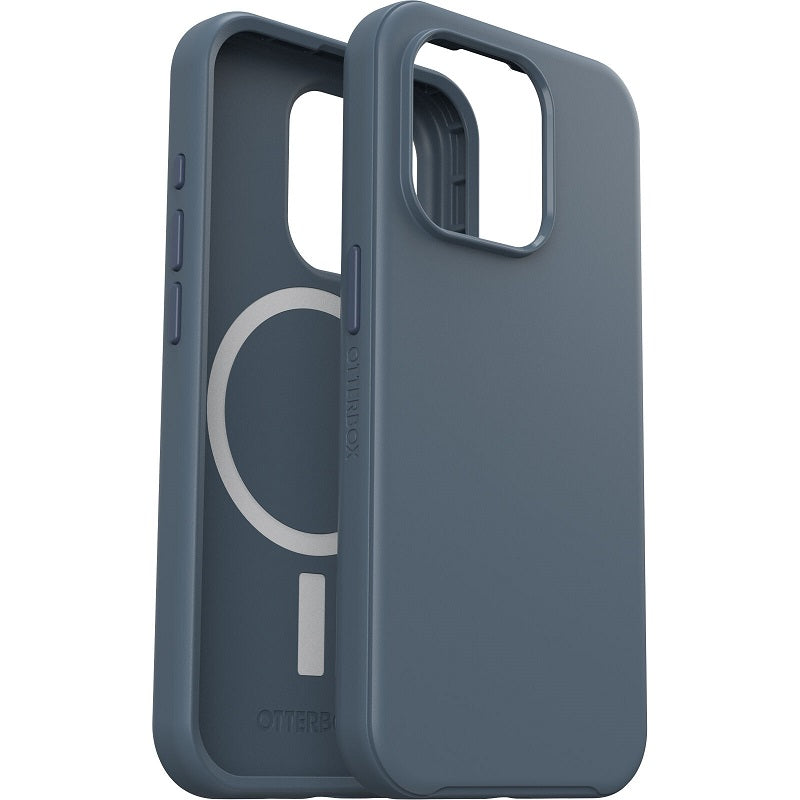 OtterBox Symmetry+ MagSafe iPhone 15 Pro 6.1 Case Bluetiful Blue