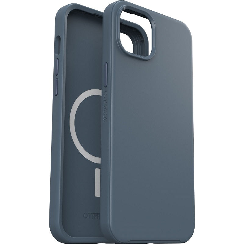 OtterBox Symmetry+ MagSafe iPhone 15 Plus 6.7 Case Bluetiful Blue