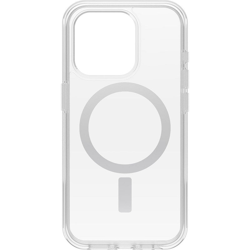 OtterBox Symmetry+ Clear MagSafe iPhone 15 Pro 6.1 Case Clear