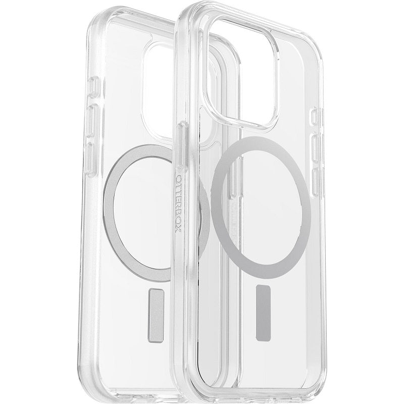 OtterBox Symmetry+ Clear MagSafe iPhone 15 Pro 6.1 Case Clear