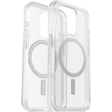 Load image into Gallery viewer, OtterBox Symmetry+ Clear MagSafe iPhone 15 Pro 6.1 Case Clear