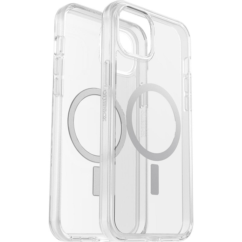 OtterBox Symmetry+ Clear MagSafe iPhone 15 Plus 6.7 Case Clear