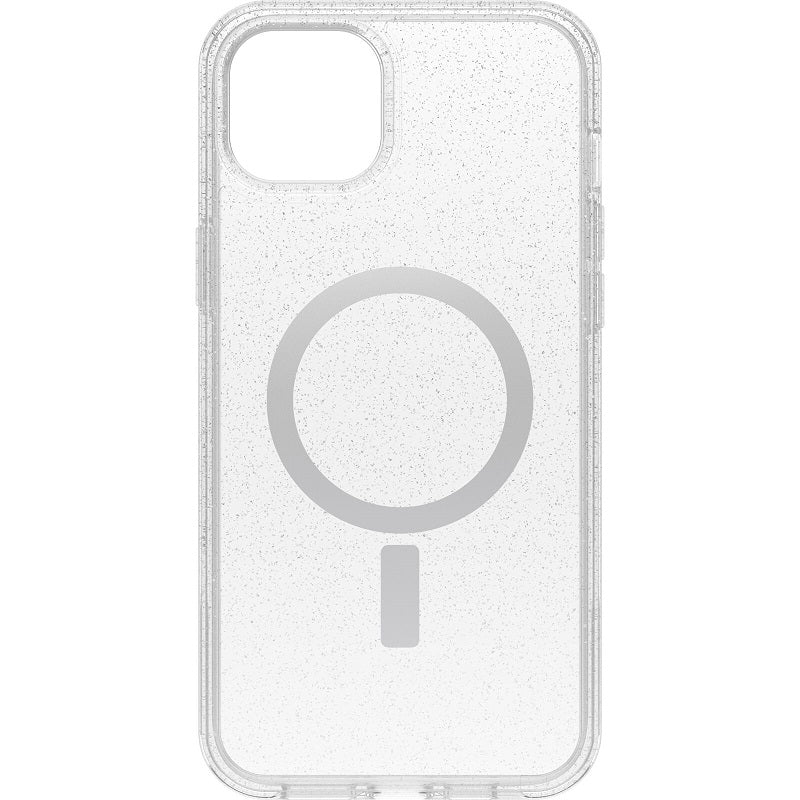 OtterBox Symmetry+ Clear MagSafe iPhone 15 Plus 6.7 Case Stardust Clear