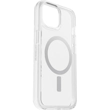 Load image into Gallery viewer, OtterBox Symmetry+ Clear MagSafe iPhone 15 Standard 6.1 Case Clear