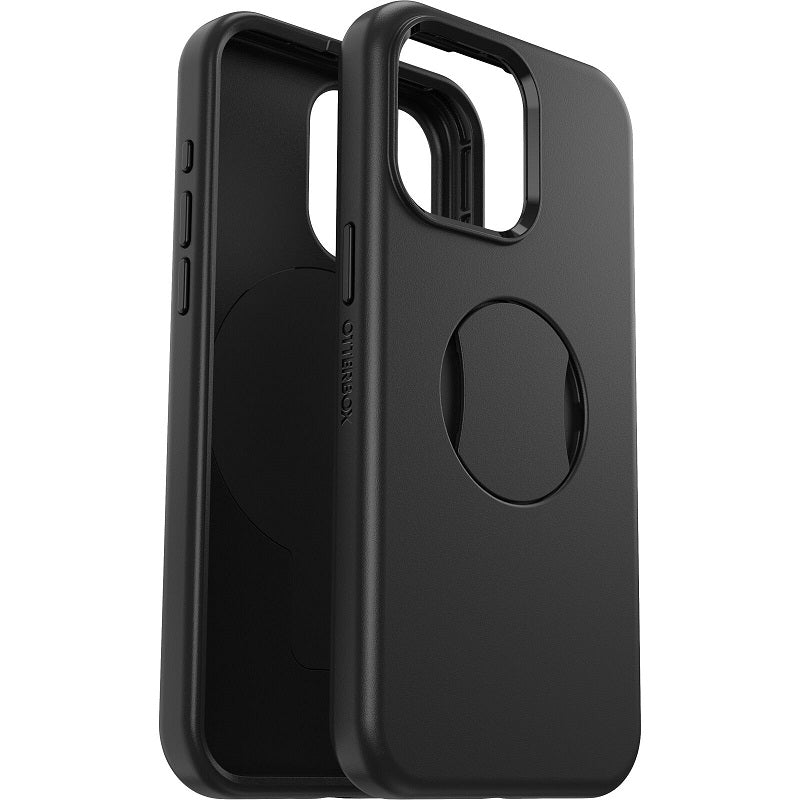 OtterBox OtterGrip Symmetry MagSafe iPhone 15 Pro Max 6.7 Case Black
