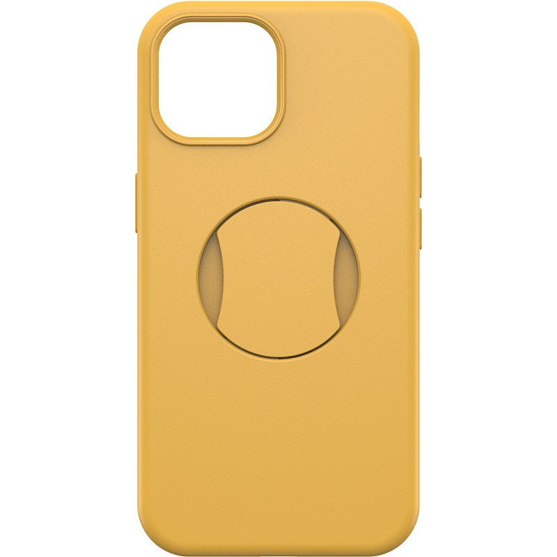 OtterBox OtterGrip Symmetry MagSafe iPhone 15 Standard 6.1 Case Aspen Gleam Yellow