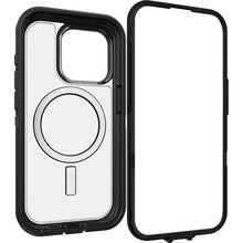 Load image into Gallery viewer, OtterBox Defender XT Clear MagSafe iPhone 15 Pro 6.1 Case Clear/Black
