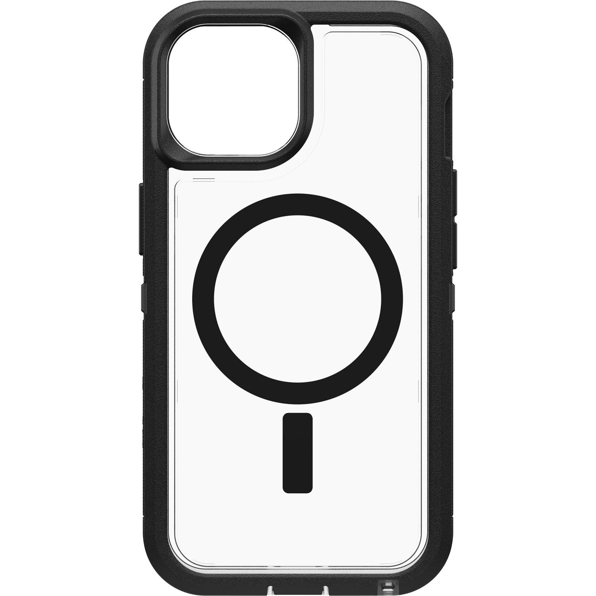 OtterBox Defender XT Clear MagSafe iPhone 17e / 16e / 15 / 14 / 13 Standard 6.1 Case Clear/Black