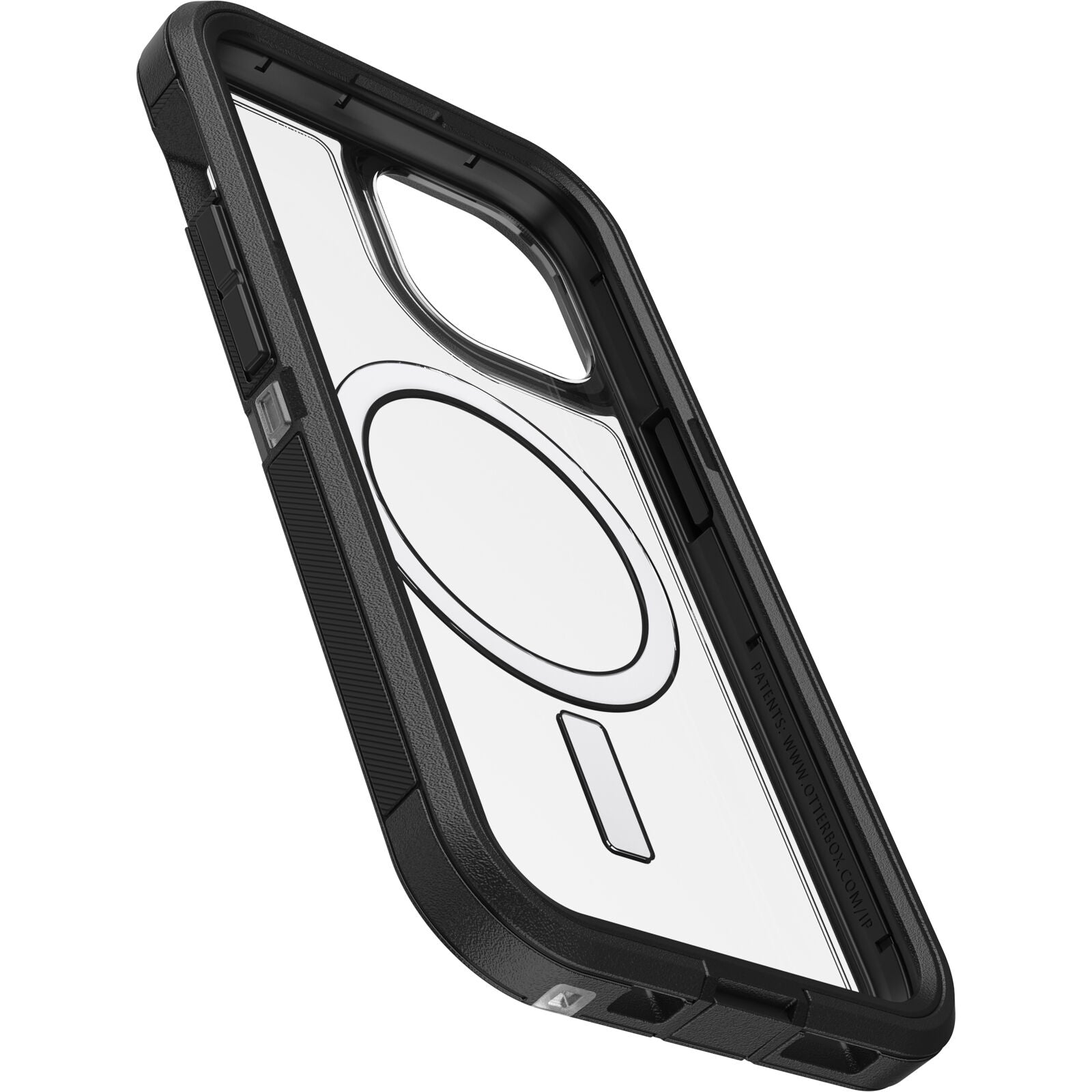 OtterBox Defender XT Clear MagSafe iPhone 16e / 15 / 14 / 13 6.1 Case Clear/Black