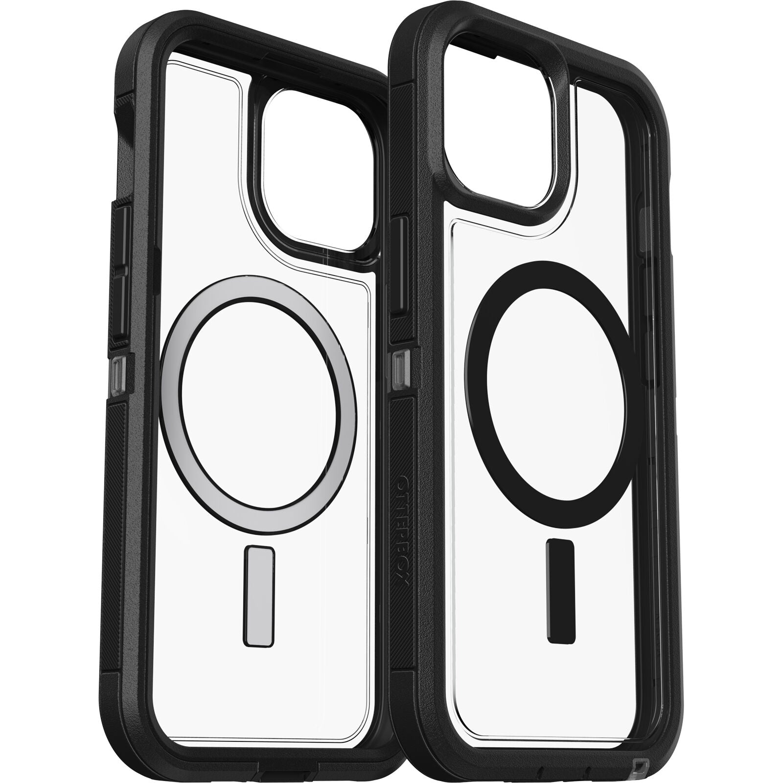 OtterBox Defender XT Clear MagSafe iPhone 16e / 15 / 14 / 13 6.1 Case Clear/Black