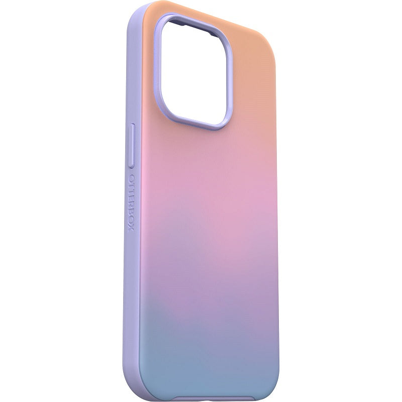OtterBox Symmetry+ MagSafe iPhone 15 Pro 6.1 Case Soft Sunset Ombre