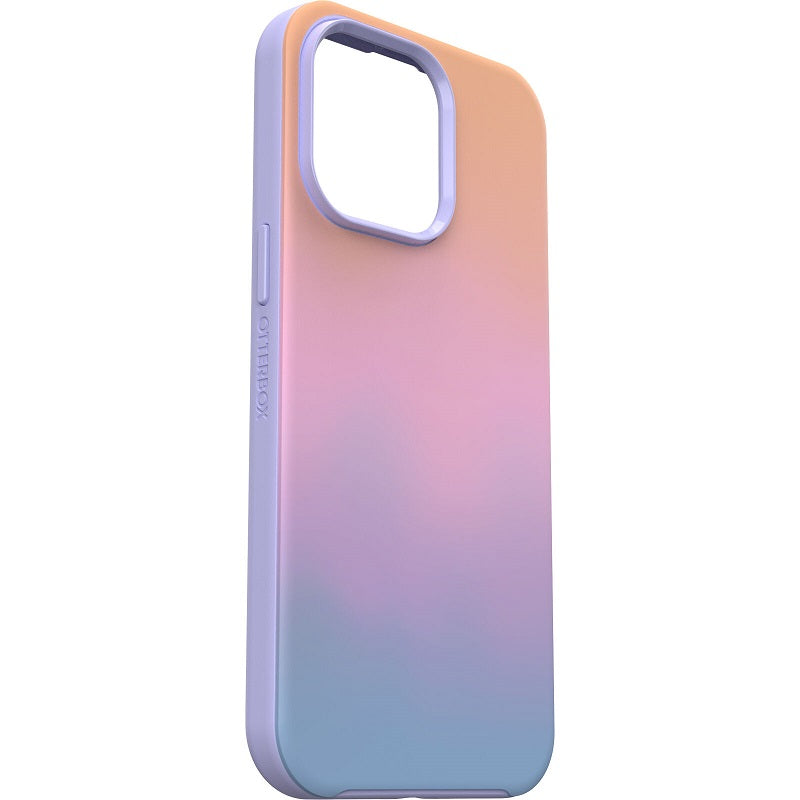 OtterBox Symmetry+ MagSafe iPhone 15 Pro Max 6.7 Case Soft Sunset Ombre