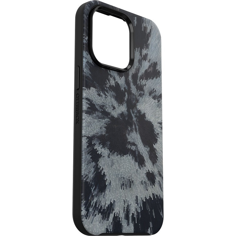 OtterBox Symmetry+ MagSafe iPhone 15 Pro Max 6.7 Case Burnout Sky Black/Grey