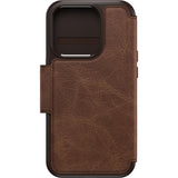 OtterBox Strada MagSafe iPhone 15 Pro 6.1 Case Espresso Brown