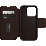 OtterBox Strada MagSafe iPhone 15 Pro 6.1 Case Espresso Brown