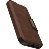 OtterBox Strada MagSafe iPhone 15 Pro 6.1 Case Espresso Brown
