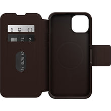 Load image into Gallery viewer, OtterBox Strada MagSafe iPhone 15 Plus 6.7 Case Espresso Brown