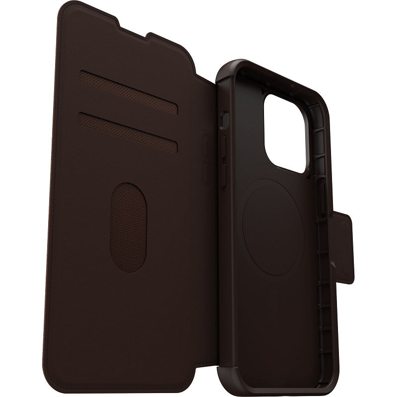 OtterBox Strada MagSafe iPhone 15 Pro Max 6.7 Case Espresso Brown