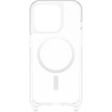 OtterBox React Necklace MagSafe iPhone 15 Pro 6.1 Case Stardust Clear
