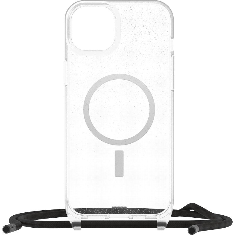 OtterBox React Necklace MagSafe iPhone 15 Plus & 14 Plus 6.7 Case Stardust Clear