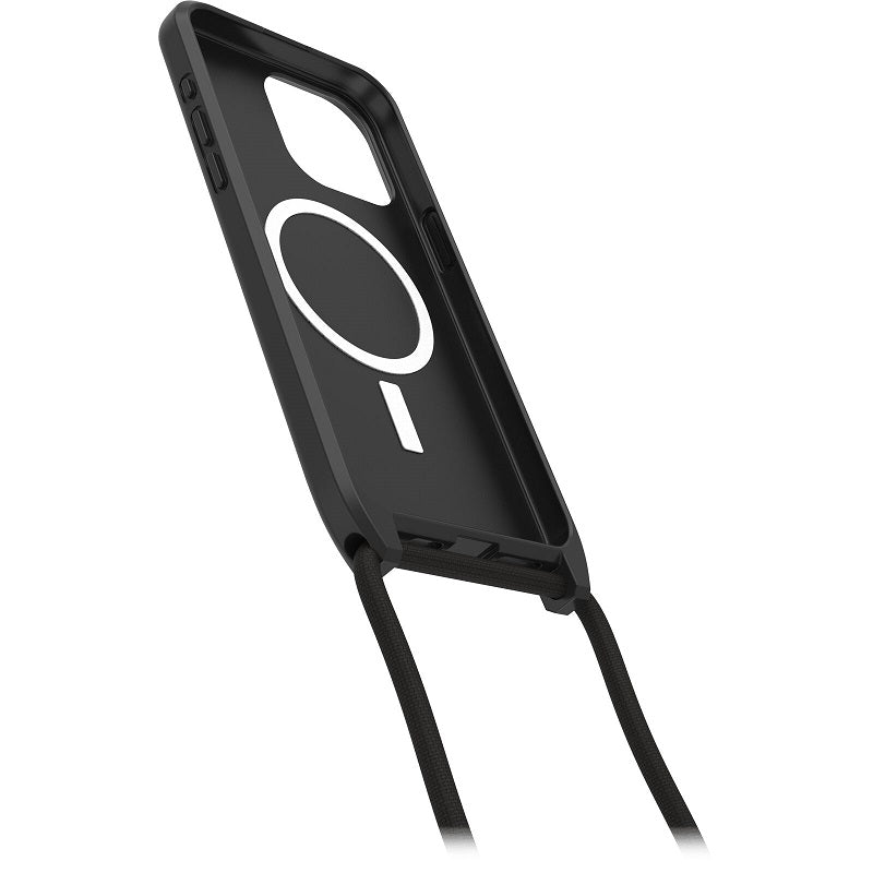 OtterBox React Necklace MagSafe iPhone 15 Pro Max 6.7 Case Black