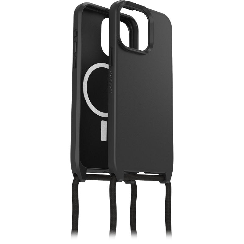 OtterBox React Necklace MagSafe iPhone 15 Pro Max 6.7 Case Black