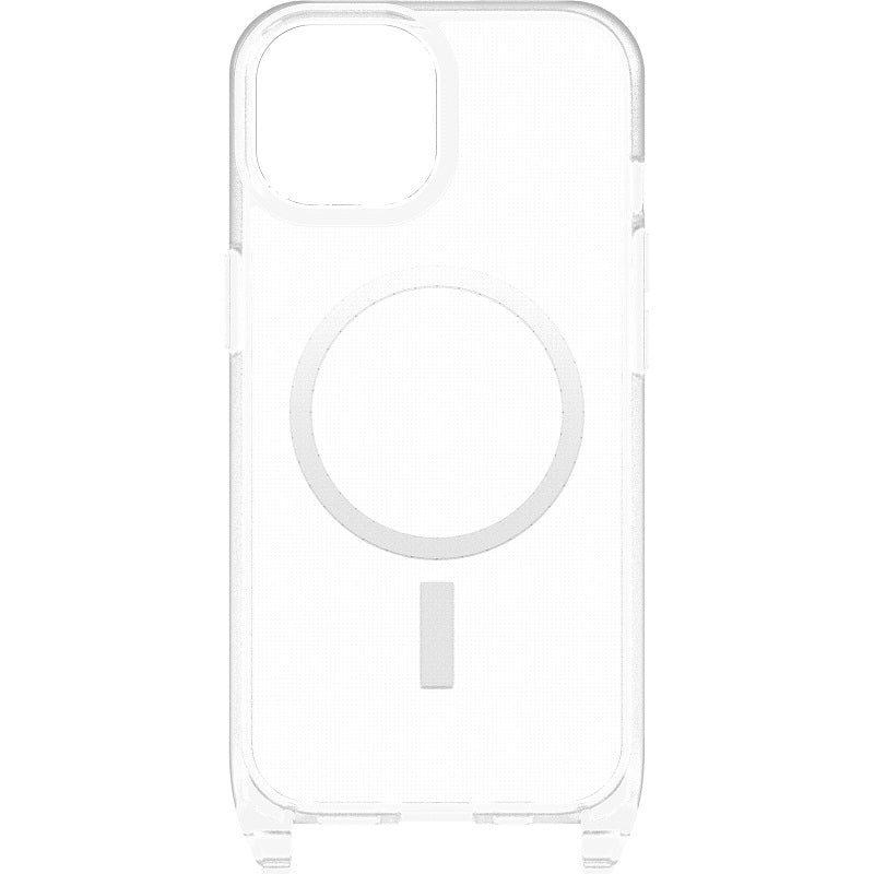 OtterBox React Necklace MagSafe iPhone 15 Standard 6.1 Case Clear