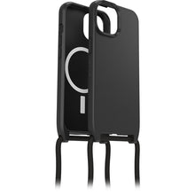 Load image into Gallery viewer, OtterBox React Necklace MagSafe iPhone 15 Standard 6.1 Case Black