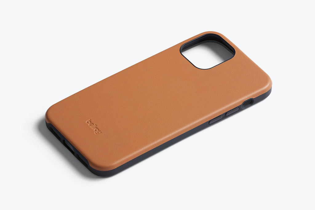 Bellroy Slim Genuine Leather Case For iPhone iPhone 12 Pro Max - TOFFEE - Mac Addict