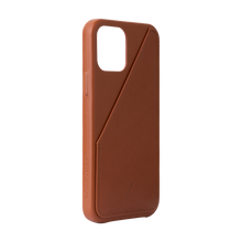 Load image into Gallery viewer, Native Union Clic Card Leather Case For iPhone 12 / 12 Pro - Tan - Mac Addict