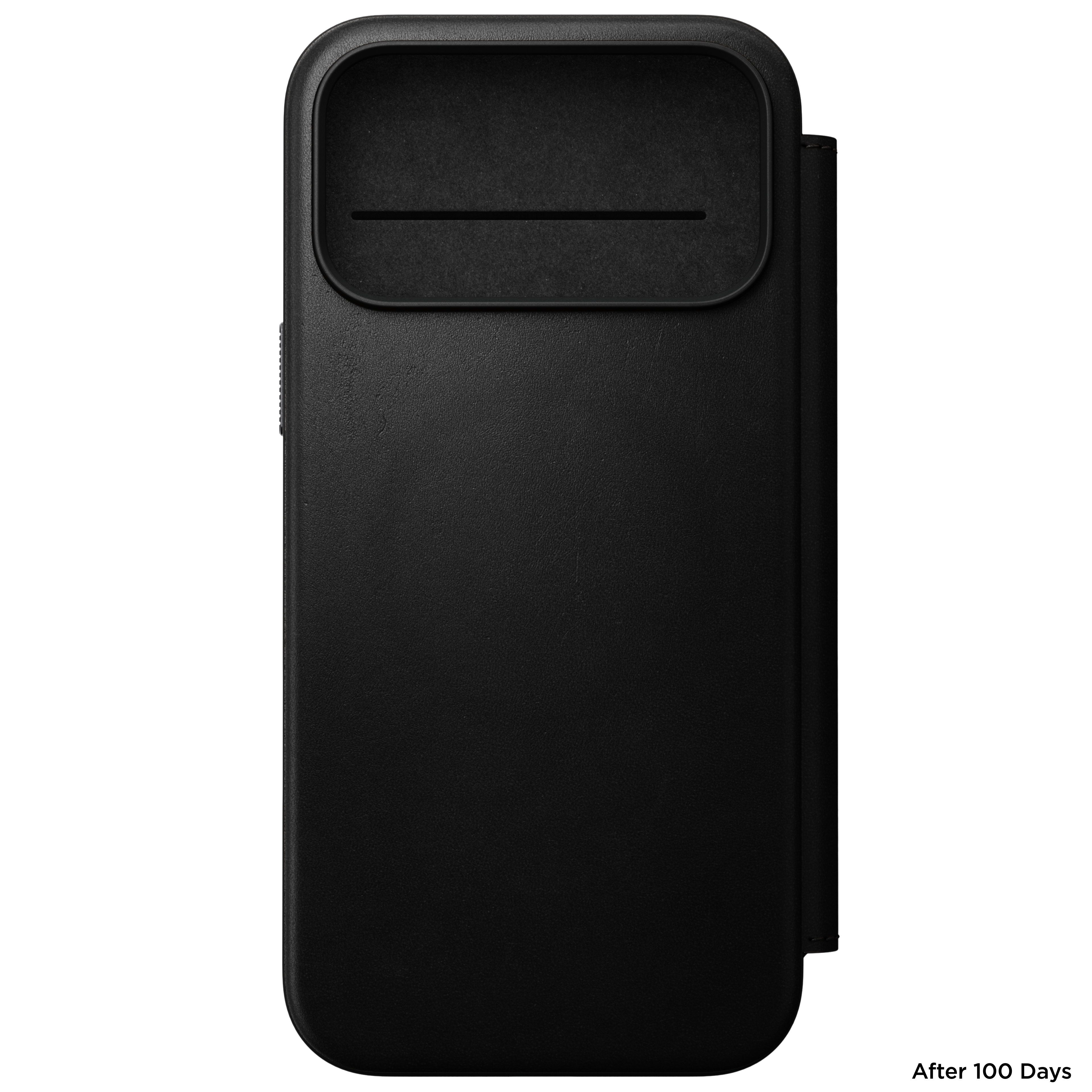 Modern Leather Folio Case for iPhone 18 Pro Max 6.9 in Black Ecco - Nomad